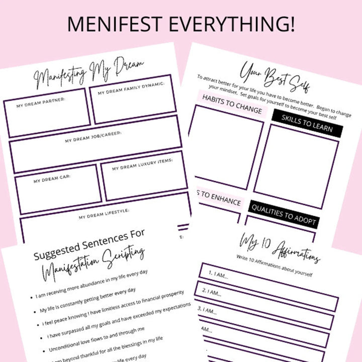 Level Up - High Value Woman Ebook, Planner, and Guide Bundle