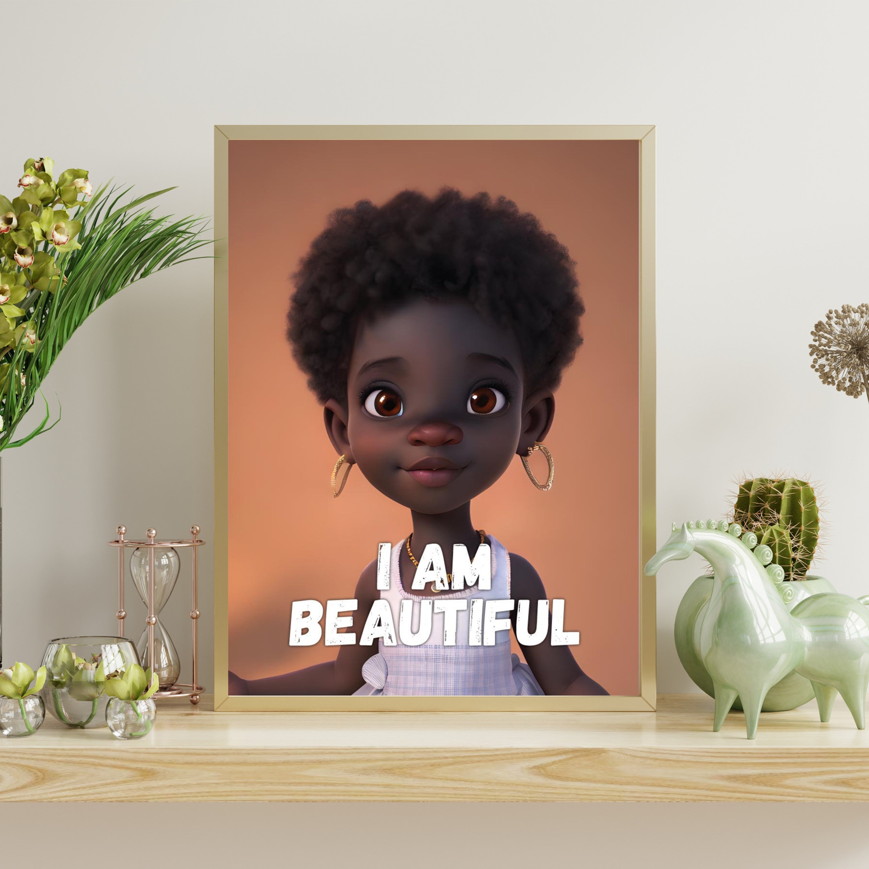 Black Affirmation Animated Art Design (20 Designs)