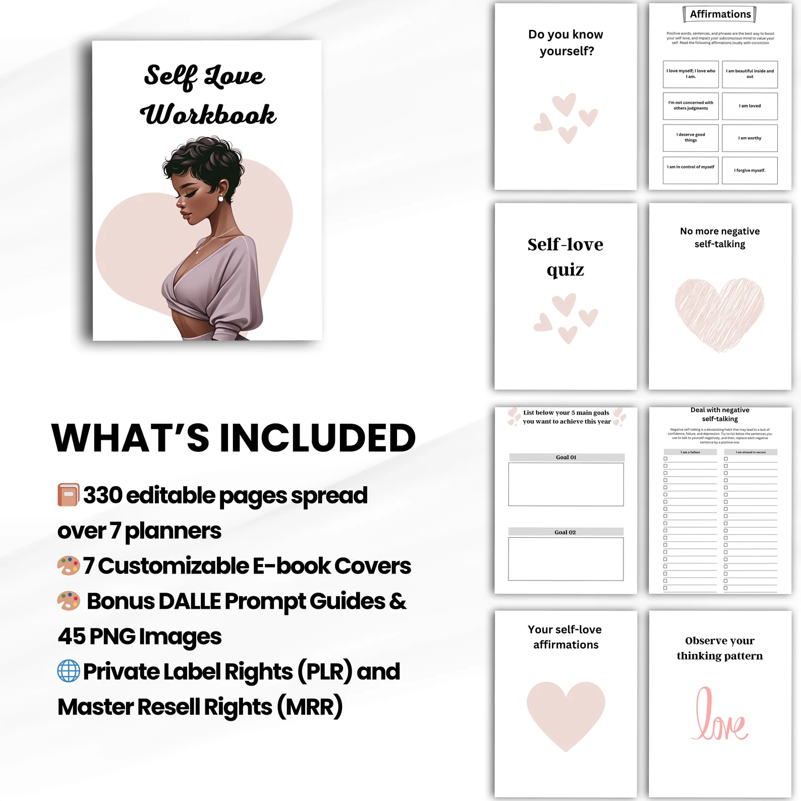 Black Girl Magic Self Care Planner