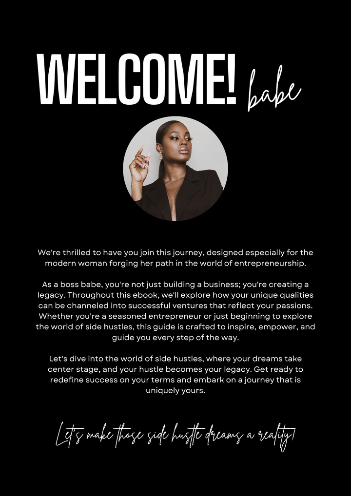 Building Her Side Hustles Ebook Planner Bundle {71 Pages}