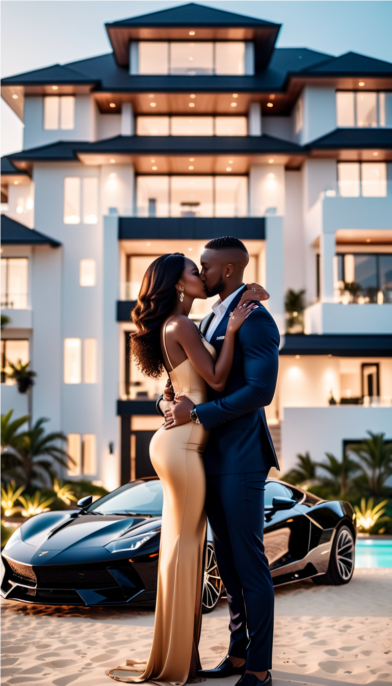 Black Millionaires Stock Photo Bundle