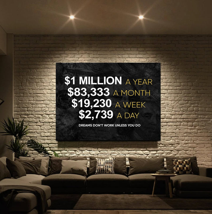 $1M Per Year (PRINTABLE WALL ART)