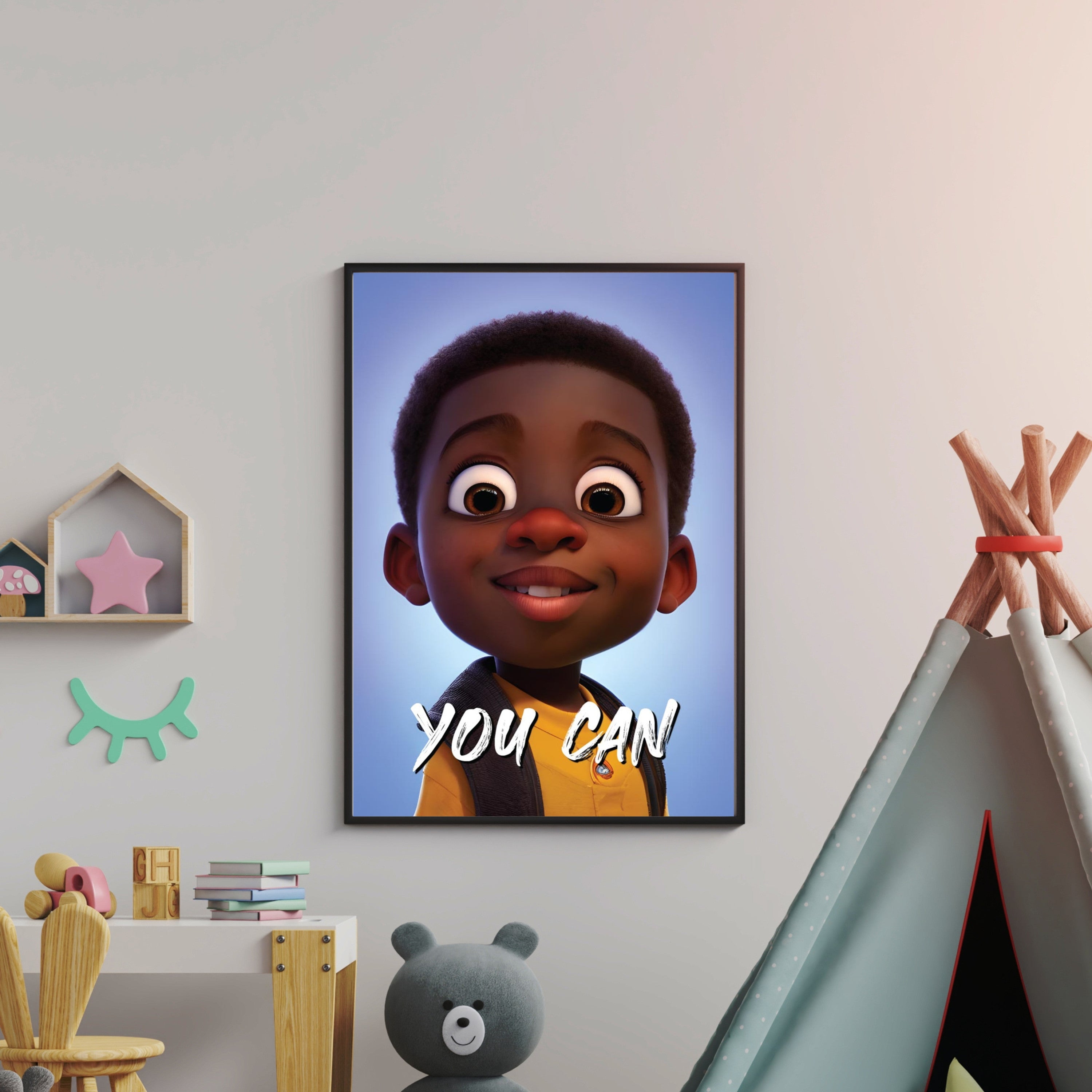 Black Affirmation Animated Art Design (20 Designs)
