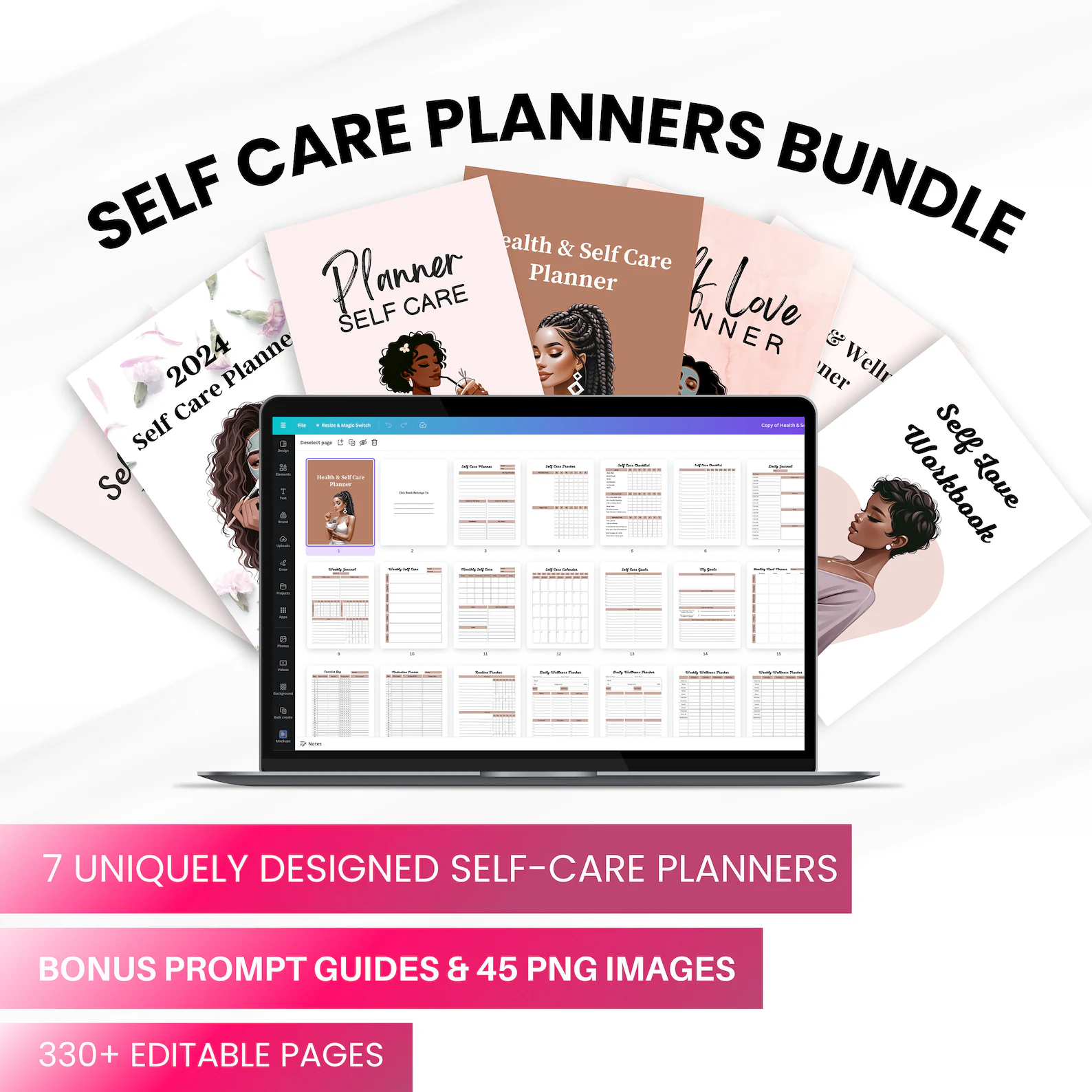Black Girl Magic Self Care Planner