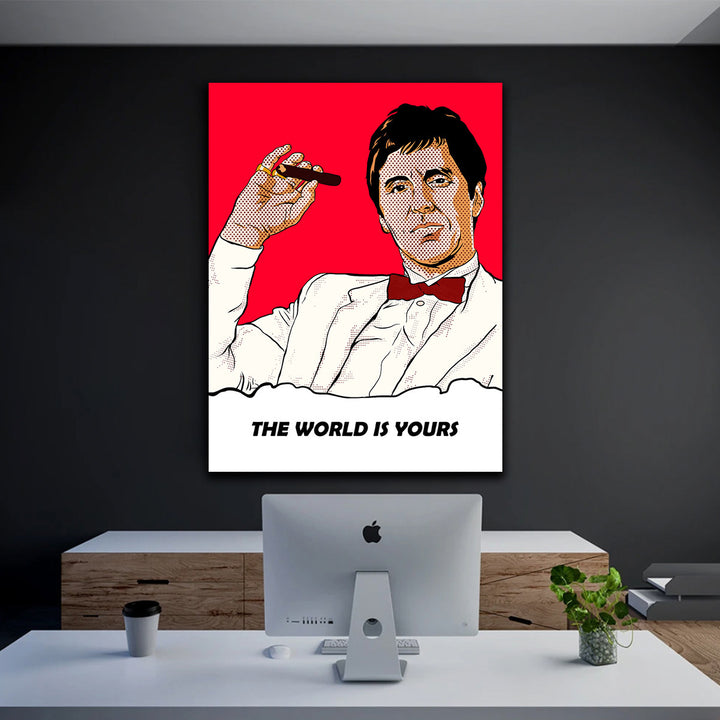The World Is Yours (PRINTABLE WALL ART)