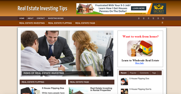 Turnkey Real Estate Investing Niche Blog