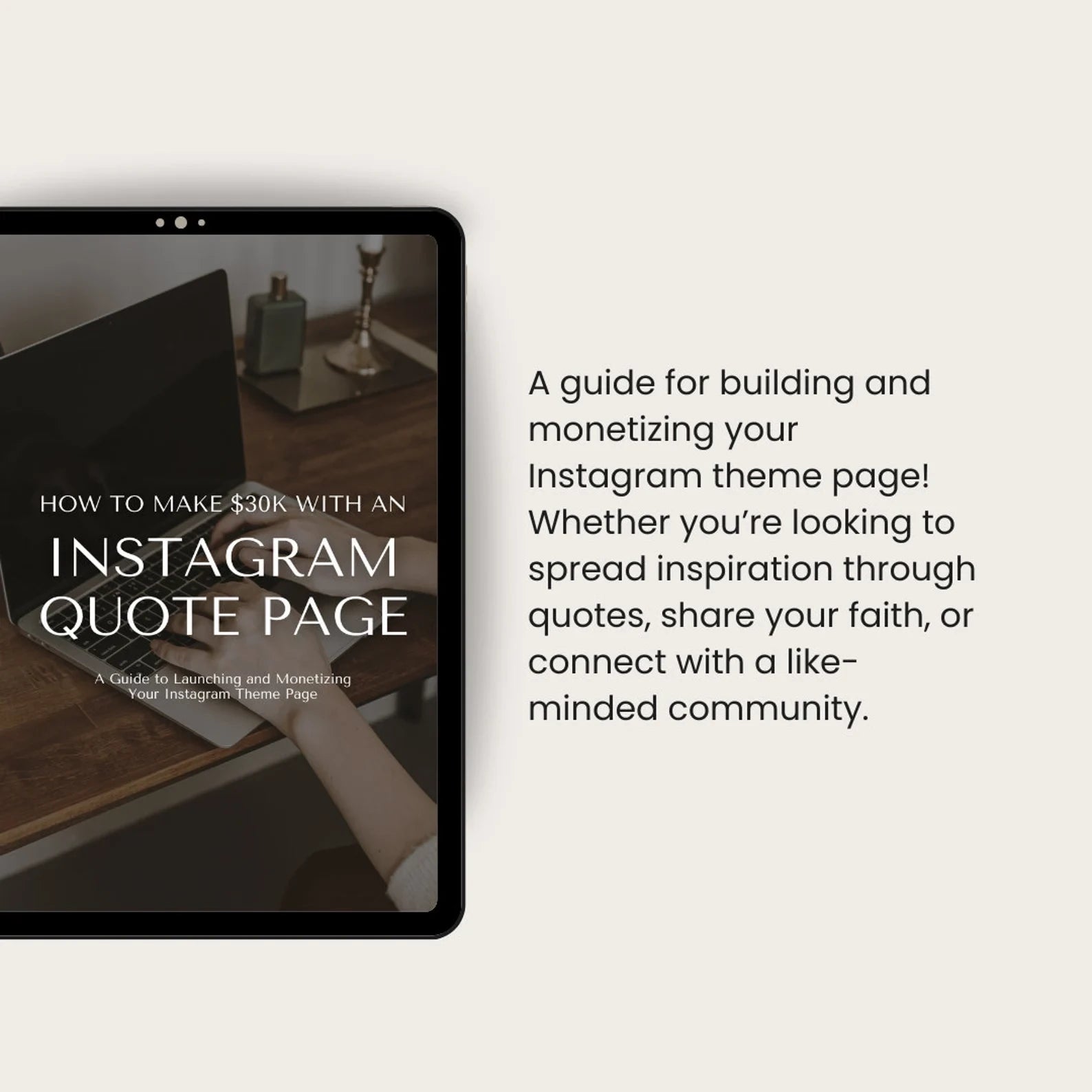 How To Make $30K With Instagram Quote Pages