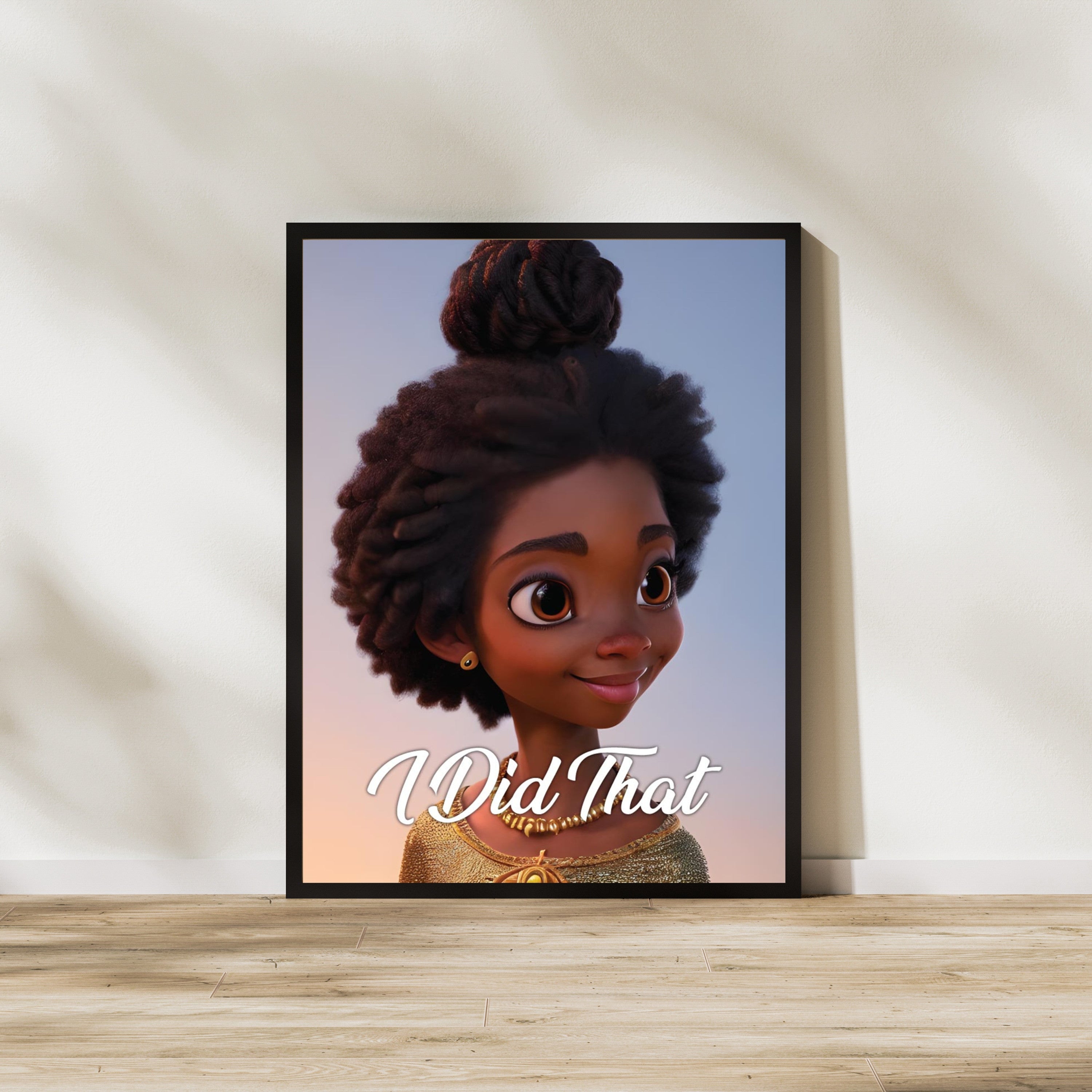 Black Affirmation Animated Art Design (20 Designs)
